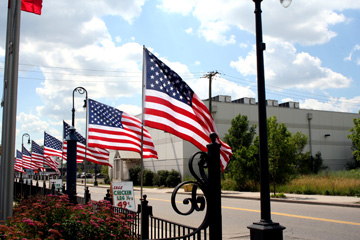 Flags on the Fifth of July, normal light