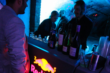 A photo from the first Red Bull opening.