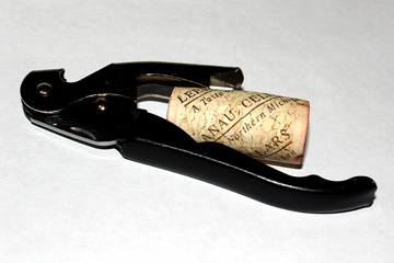 A Leelanau Cellars wine cork